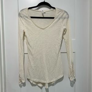 Lace long sleeve